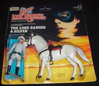 Carded Lone Ranger & Silver
