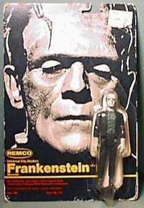 Carded non-glowing Frankenstein