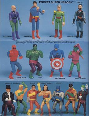 Mego pocket superheroes deals