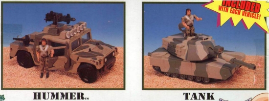 Rambo vehicles