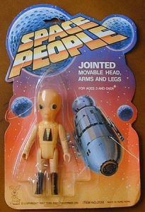 Space People card front