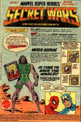 secret wars toys 1984