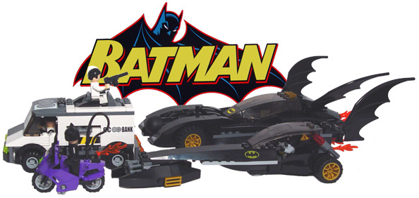 LEGO Batman Sets - The Escape The Batman Dragster: Catwoman Pursuit - RTM Block Party