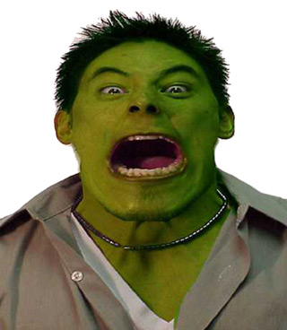 damon nee as the incredible hulk