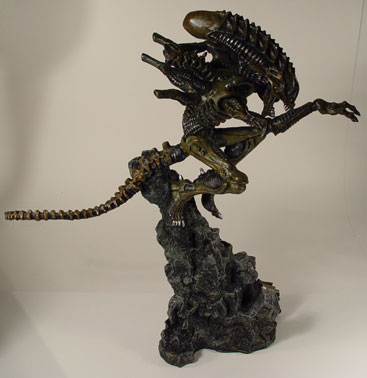 Alien Warrior Statue