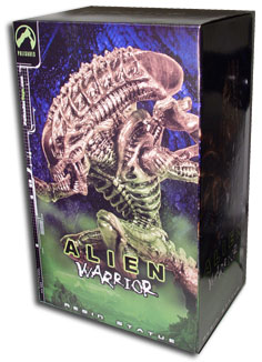 Alien Warrior Statue