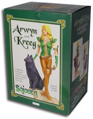 Arwyn Statue