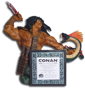 conan mini bust