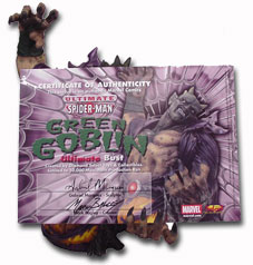 Ultimate Green Goblin Bust