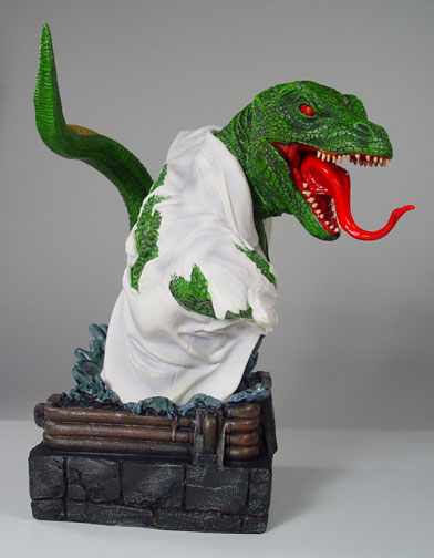 Rogue's Gallery Lizard Bust