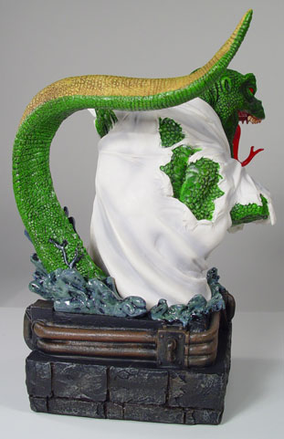 Rogue's Gallery Lizard Bust