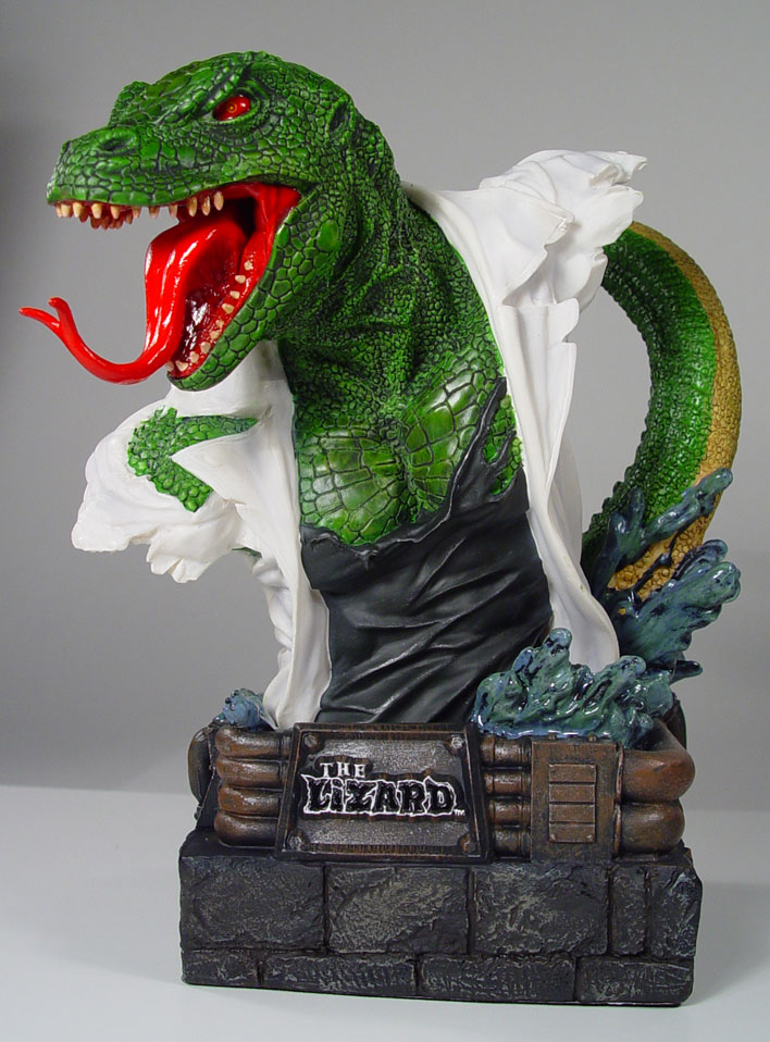 Rogue's Gallery Lizard Bust