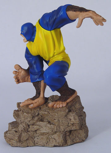 Silver Age Beast Statue