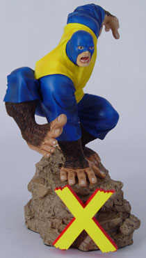 Silver Age Beast Statue