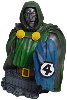 doctor doom mini bust