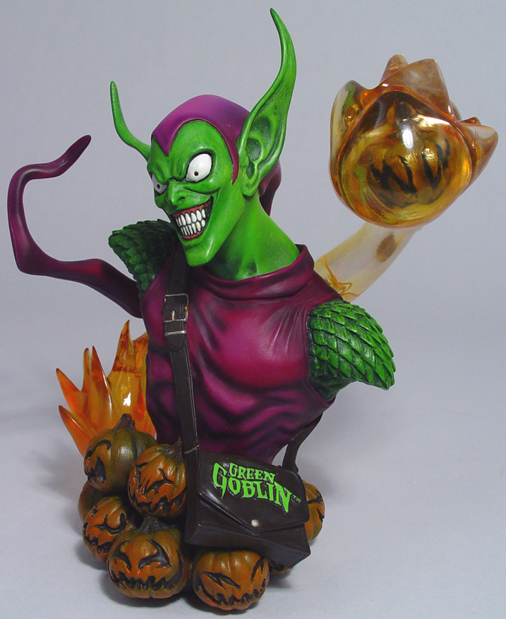 Rogue's Gallery Green Goblin Bust