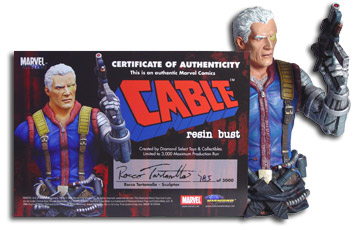 Marvel Universe Cable bust