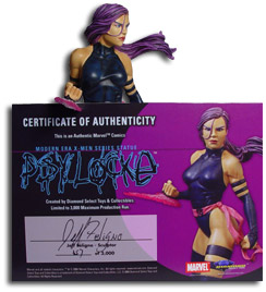 Modern Era Psylocke Statue