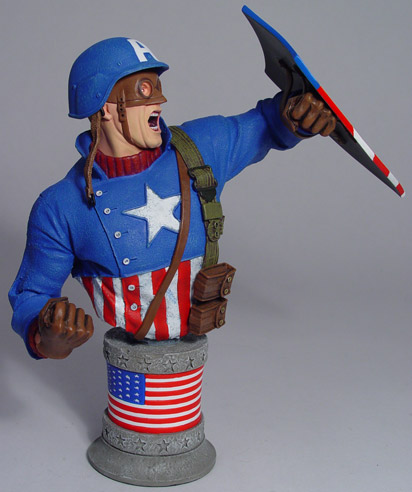 Ultimate WW2 Captain America Bust