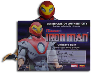 ultimate iron man bust
