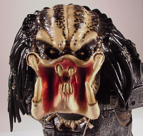 Predator Unmasked Bust