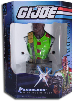 gi joe roadblock mini bust