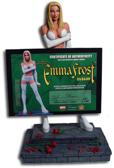 Emma Frost Statue