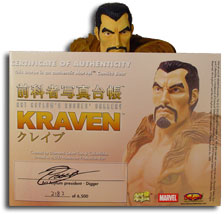 Rogue's Gallery Kraven Bust