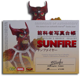 Rogue's Gallery Sunfire Bust