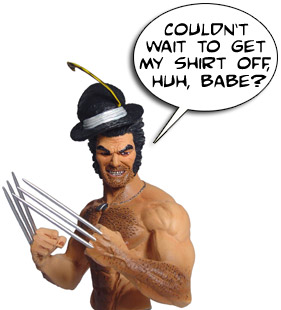 wolverine mini bust