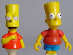 simpsons mini bust