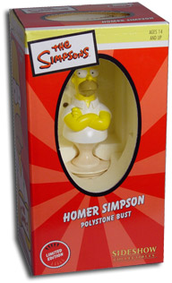 simpsons mini bust