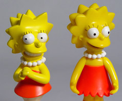 simpsons mini bust