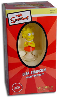 simpsons mini bust