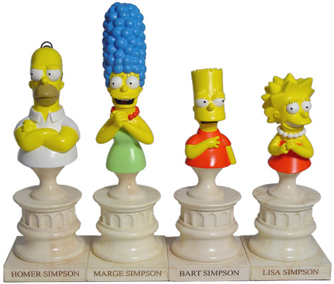 simpsons mini bust