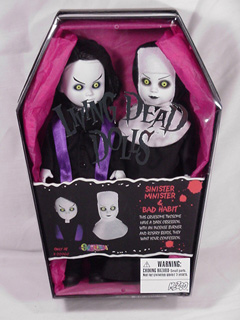 living dead dolls SINISTER MINISTER\u0026BAD