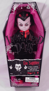 Living Dead Dolls Lou Sapphire by Mezco RTM Spotlight