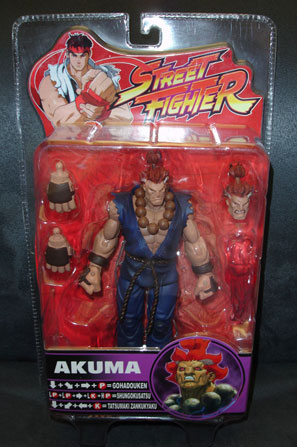 Street Fighter - Round 4 - Akuma Blue Variant - SOTA Toys Action Figure
