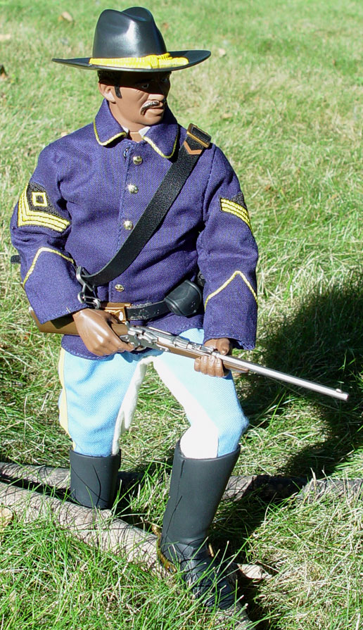 Buffalo Soldier action figure