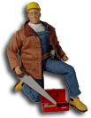 Construction Jack the Carpenter Action Figure