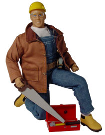 Construction Jack the Carpenter Action Figure