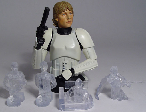 Luke as Stormtrooper Mini-Bust