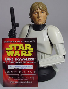 Luke as Stormtrooper Mini-Bust