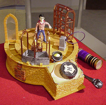 Harry Potter Levitating Challenge Game at Toy Fair in February 2001