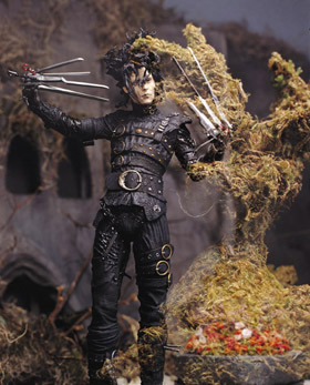 Edward Scissorhands action figure. photo courtesy of McFarlane Toys