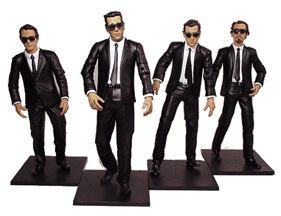 Reservoir Dogs action figures group picture