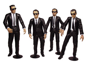 Reservoir Dogs action figures group picture