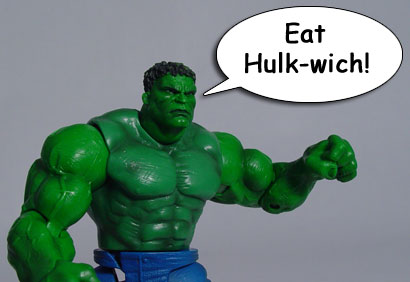 Hulk action figure