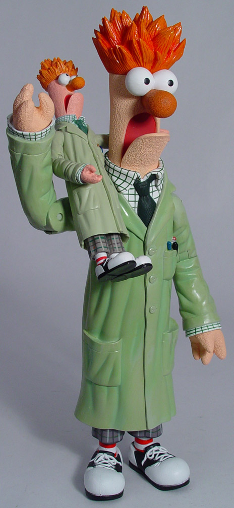 beaker stuffed toy