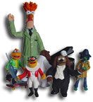 muppets action figures and mega beaker
